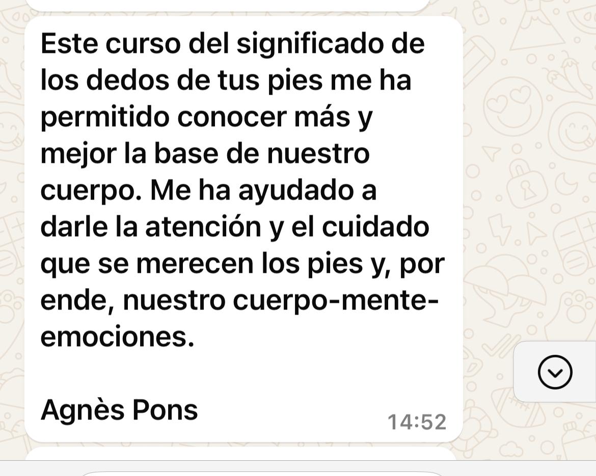 Testimonio Agnès Pons